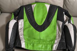 Giacca da moto in pelle SUOMY