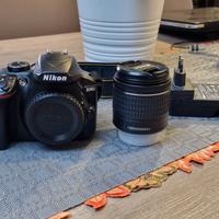 Nikon D3400 con obbiettivo (Leggi descrizione)