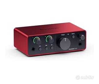 Scheda Audio Focusrite Scarlett Solo 4th Gen