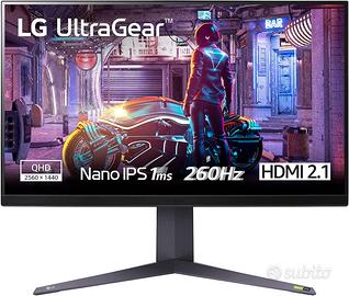 Monitor gaming LG 32GQ850 UltraGearr 32" 2k 260hz