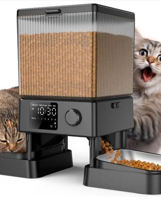 oneisall Distributore Automatico Cibo Gatti 5L 2 M