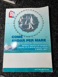 Libro patente nautica come nuovo