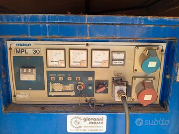Generatore MASE MPL 30 kW - Motore Lombardini - SO