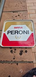 Vassoio pubblicitario vintage di Birra Peroni
