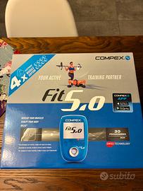 ELETTROSTIMOLATORE  COMPEX FIT 5.0 con 4 moduli