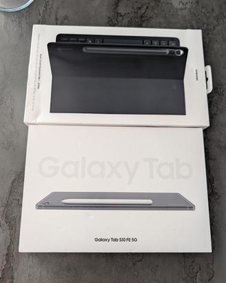 Samsung Galaxy Tab S10 FE + Book Cover
