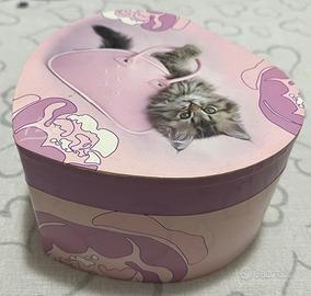 Carillon portagioie con gatto