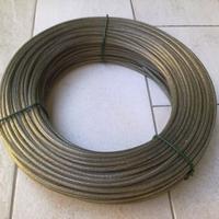 m.140 cavo acciaio plastificato 5mm  per tiranti