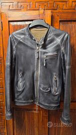 giubbotto in pelle estivo