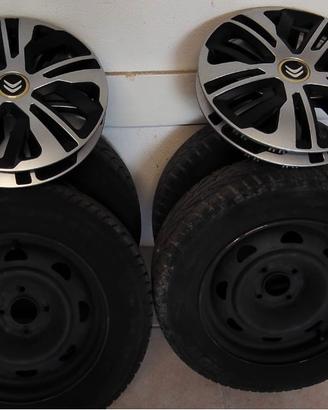 Gomme invernali + cerchi citroen