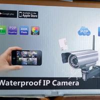 Telecamera IP Waterproof  P2P WIFI - con App.