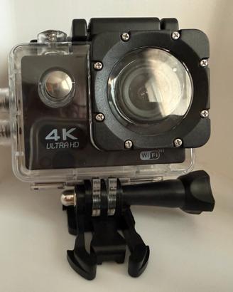Action camera 4k WIFI impermeabile