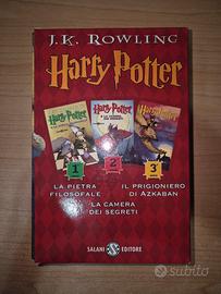 Cofanetto Libri Harry Potter Brossura 1a Stampa