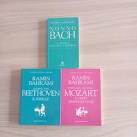 Set libri Mozart, Beethoven e Bach