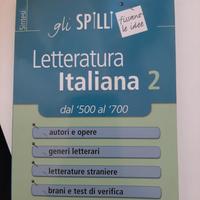 Letteratura Italiana Spilli