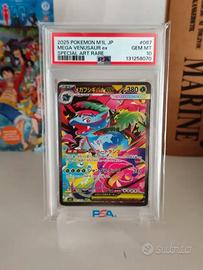 Carta Pokémon Mega Venusaur ex 087 PSA 10
