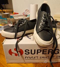 Scarpe Superga vera pelle