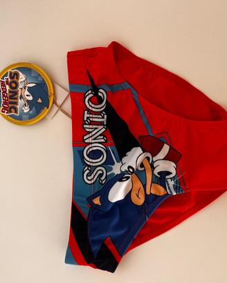 Costume da bagno Sonic 5/6 anni