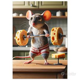 Poster di un Topo Americano