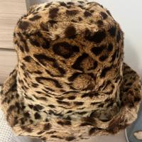 Cappello leopardato vintage