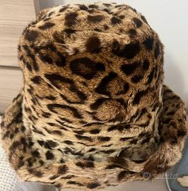 Cappello leopardato vintage