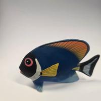 Pesce Tropicale in Legno Dipinto a mano
