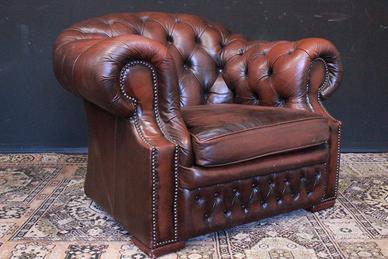 Poltrona originale inglese Chesterfield club