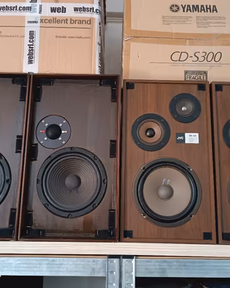 Altoparlanti Vintage JVC-RCF Originali Da Vetrina!