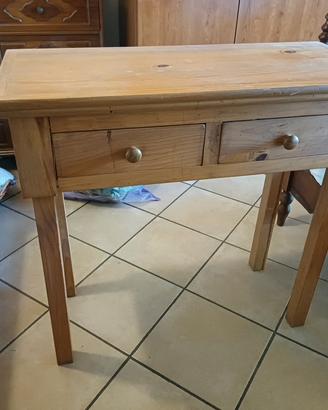 CONSOLLE/TAVOLINO CON CASSETTI