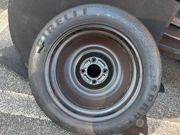 Ruotino 125/80 R15 e crik