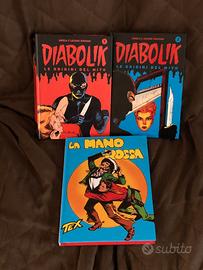 Diabolik 1-2 origini del mito +Tex n.1 cartonato
