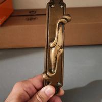 Maniglie finestra in ottone antico