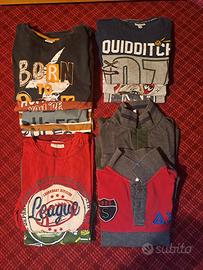 magliette manica lunga dai 7 ai 10 anni