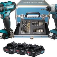 Makita CLX228SAX2 12V Trapano + Avvitatore Impulsi
