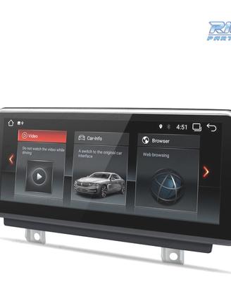 RADIO GPS ANDROID 14 BMW SERIE 3 SERIE 4 10,25"