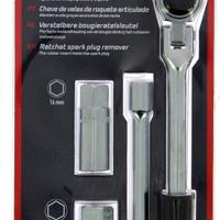 XL TECH Chiave per candele a cricchetto + bussole