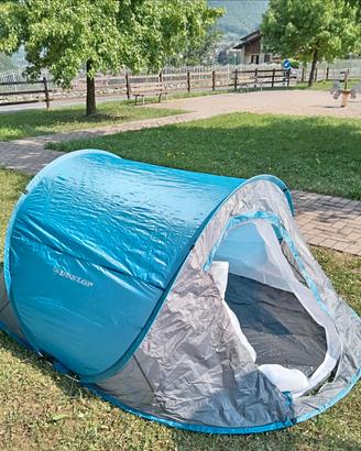 Tenda Campeggio Dunlop Pop Up 2 Posti Come Nuova