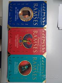 3 libri ramses Christian Jacq usati 