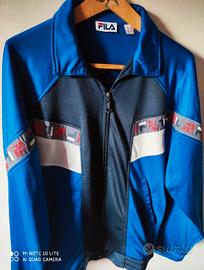 Felpa Zip Giacca Fila Vintage 90s Tracksuit 