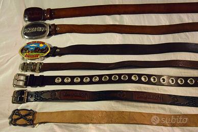 Collezione cinture anni 90-2000 Diesel