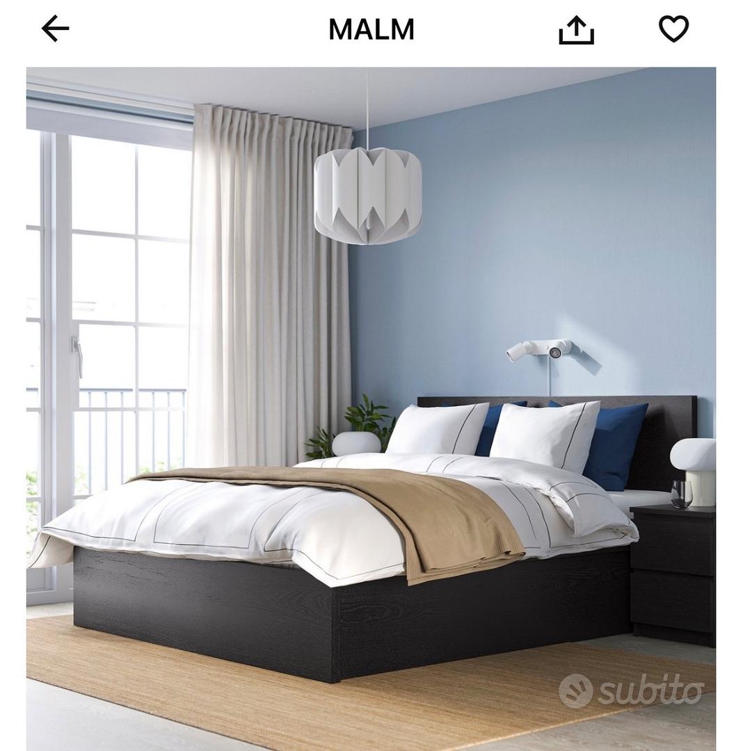 Matrimoniale Contenitore Ikea Malm Letto Con Cassetti Letto