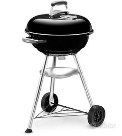 Weber BBQ 47cm Barbecue a Carbone - Classico Nero