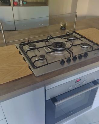 copri fornello in legno 