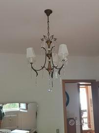 Lampadario stile deco`