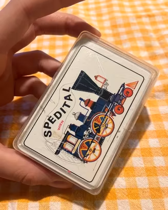 Mazzo di carte Modiano per Spedital da collezione