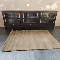 Credenza Libreria wenge e vetro 
Con 4 faretti