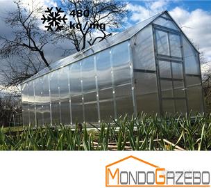 serra frozen gazebo 2,35x9,17 giardino orto piante
