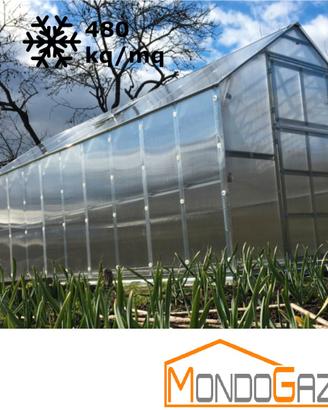 serra frozen gazebo 2,35x9,17 giardino orto piante