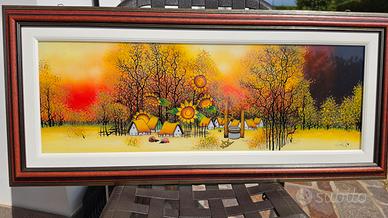 Dipinto originale su vetro Goran Janjic 