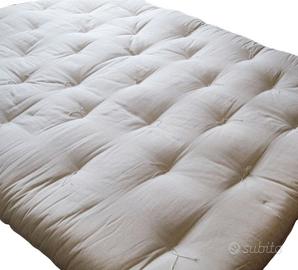 materasso futon cotone e canapa 